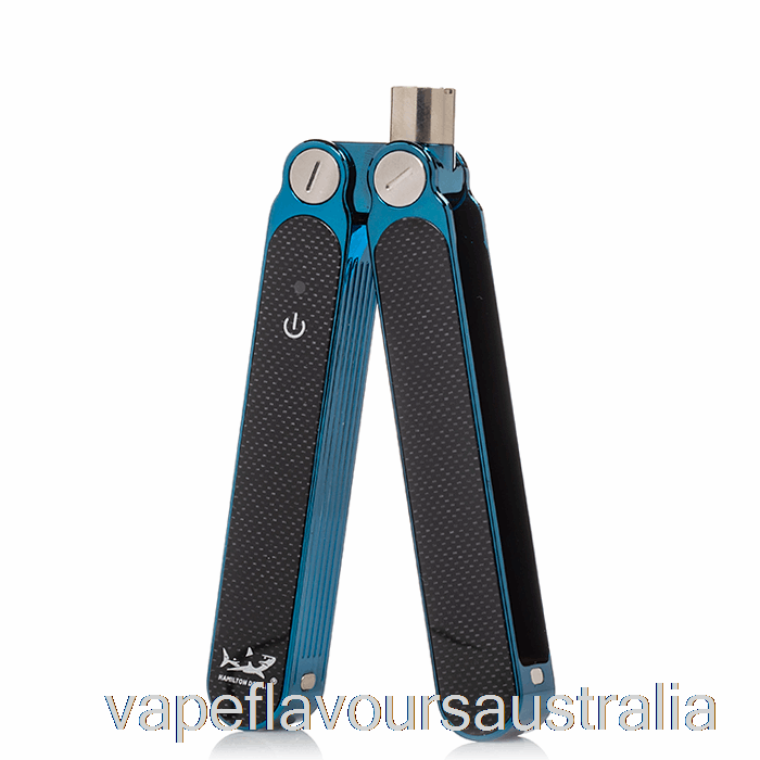 Vape Nicotine Australia Hamilton Devices Butterfly 510 Vaporizer Battery Blue